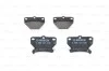 Колодки гальмівні (задні) Toyota Corolla 01-08/Camry 82-86/Yaris/Celica 99-05 (Akebono) BOSCH 0 986 424 630 (фото 3)