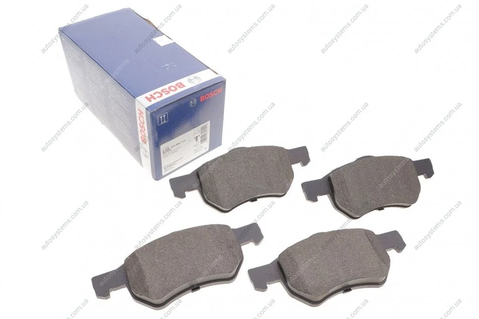 Тормозные колодки, дисковые. BOSCH 0 986 424 668 (фото 1)