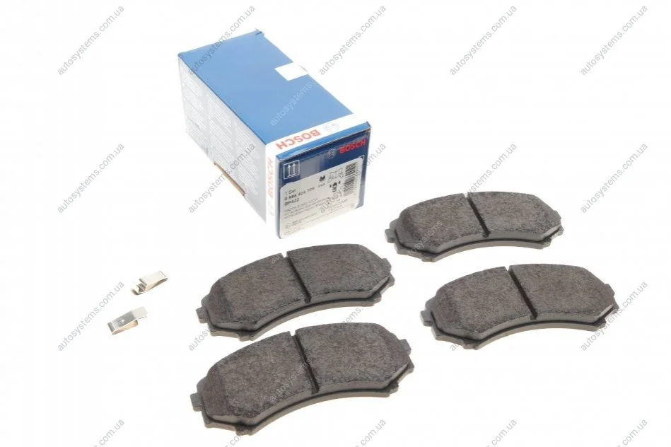 Тормозные колодки, дисковые. BOSCH 0 986 424 709 (фото 1)