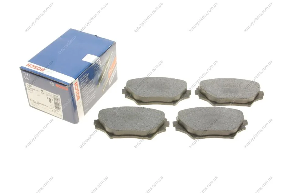 Тормозные колодки, дисковые. BOSCH 0 986 424 719 (фото 1)