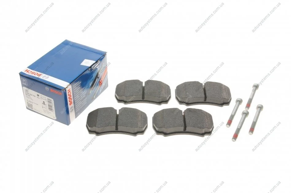 Тормозные колодки, дисковые. BOSCH 0 986 424 750 (фото 1)
