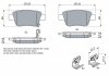 Колодки гальмівні (задні) Toyota Avensis/Corolla 1.6-2.4i 03-09 BOSCH 0 986 424 798 (фото 13)