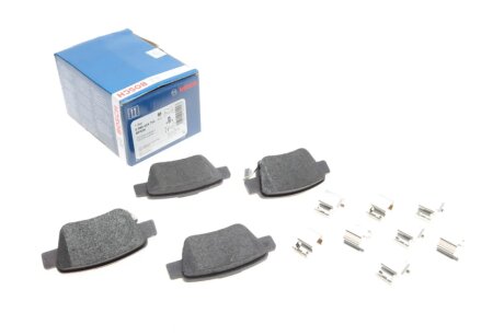 Колодки гальмівні (задні) Toyota Avensis/Corolla 1.6-2.4i 03-09 BOSCH 0 986 424 798