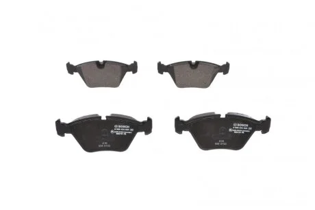 Тормозные колодки дисковые, комплект BOSCH 0 986 424 828