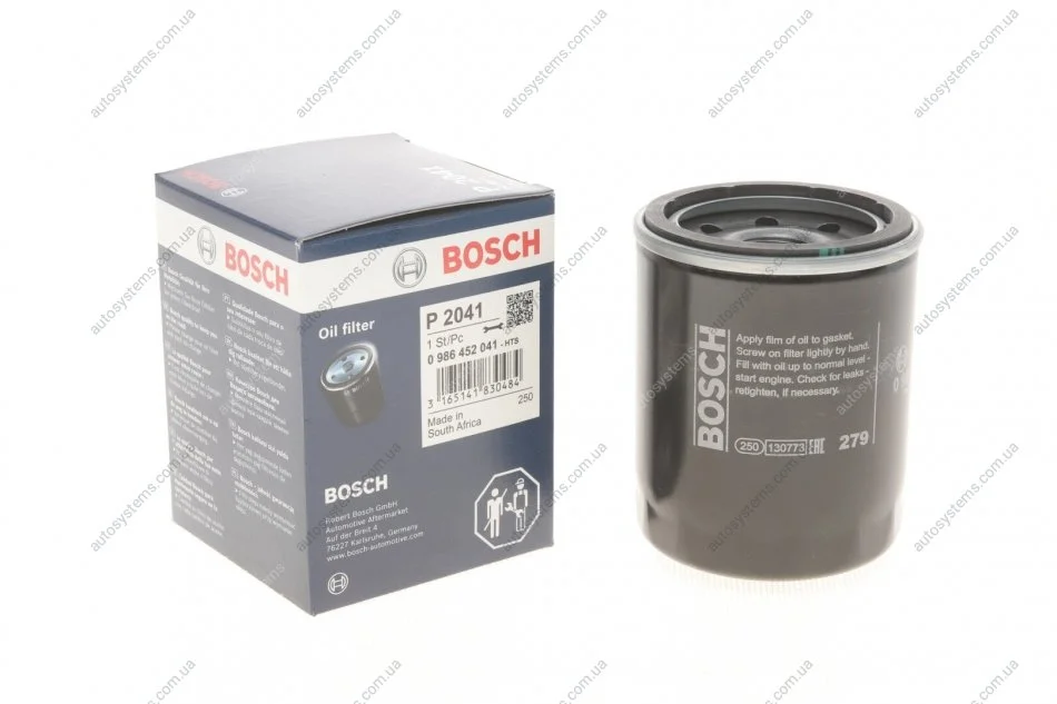 Фильтр масляний BOSCH 0 986 452 041 (фото 1)