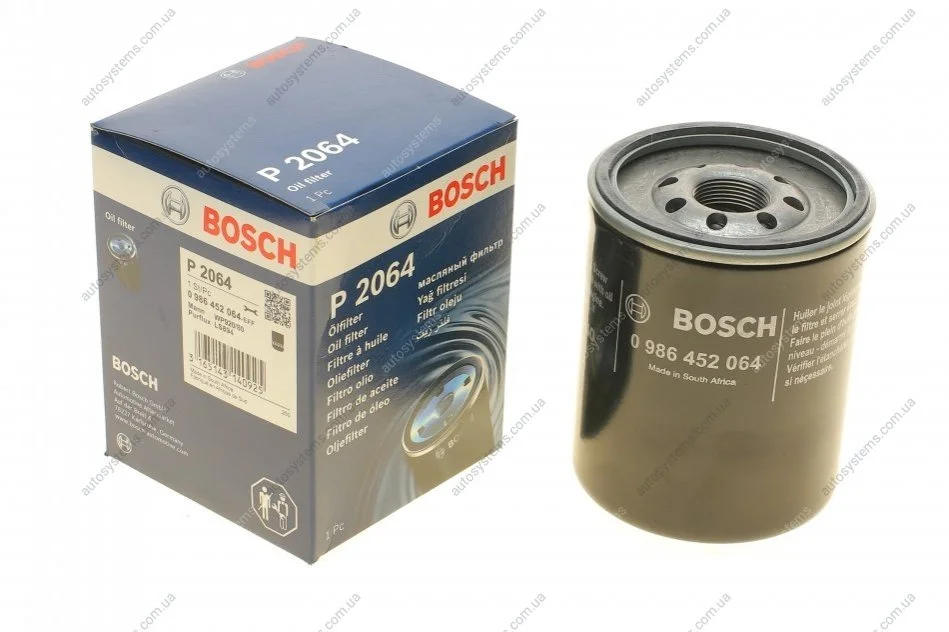 Фильтр масляний BOSCH 0 986 452 064 (фото 1)