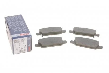 Колодки тормозные (задние) Tesla Model 3 17-/Model Y 19- BOSCH 0 986 460 086