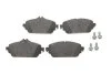 Комплект тормозных колодок, дисковый тормоз BOSCH 0 986 460 128 (фото 1)