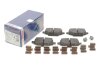 Комплект тормозных колодок, дисковый тормоз BOSCH 0 986 460 143 (фото 2)