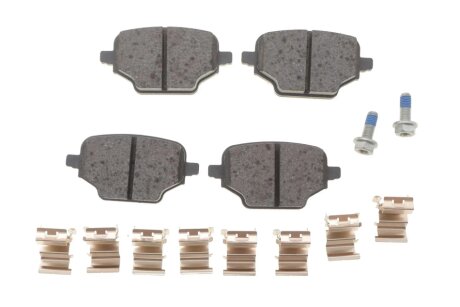 Комплект тормозных колодок, дисковый тормоз BOSCH 0 986 460 143