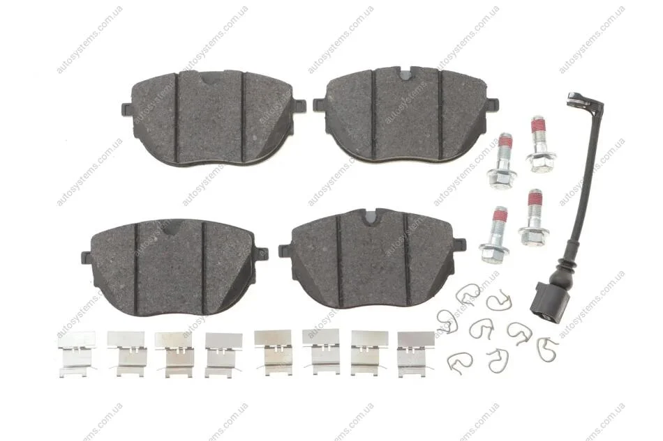Тормозные колодки дисковые, комплект BOSCH 0 986 460 317 (фото 1)