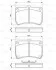 Колодки гальмівні (передні) Mazda 323 85-90 BOSCH 0 986 460 390 (фото 17)