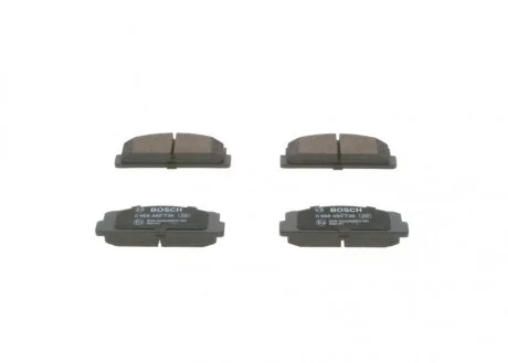 Тормозные колодки дисковые, комплект BOSCH 0 986 460 736