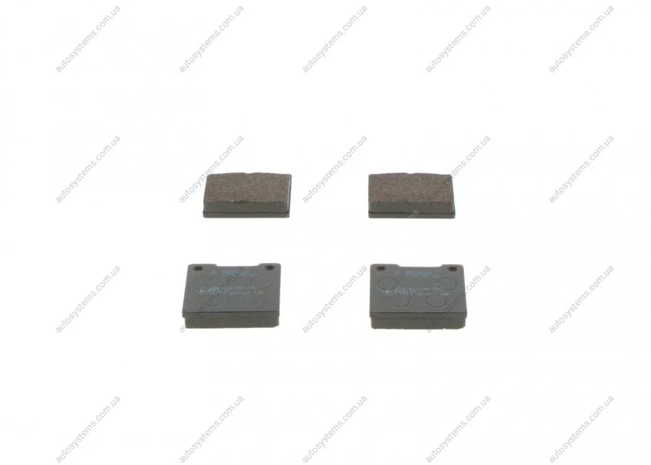 Тормозные колодки дисковые, комплект BOSCH 0 986 460 881 (фото 1)