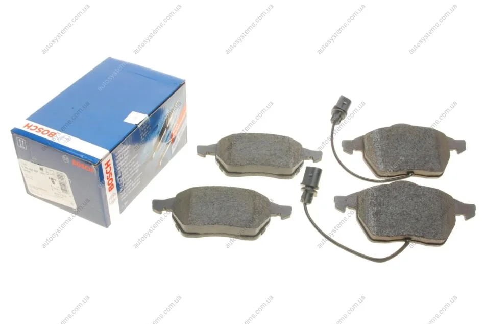 Тормозные колодки, дисковые. BOSCH 0 986 460 937 (фото 1)
