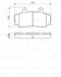 Колодки гальмівні (передні) Volvo 740/760/780/940/960 -98 BOSCH 0 986 460 961 (фото 9)