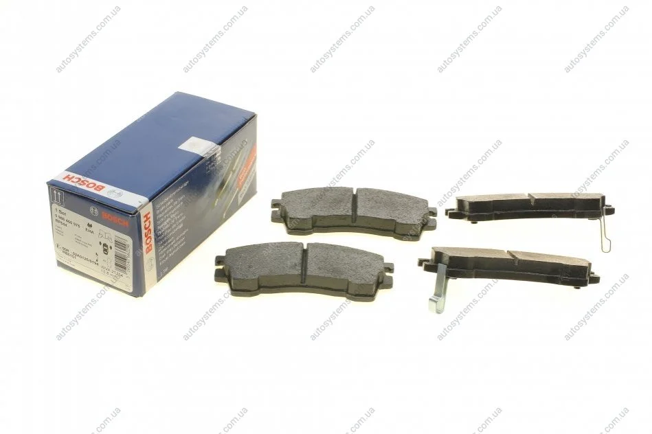 Гальмівні колодки, дискові. BOSCH 0 986 460 975 (фото 1)