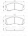 Гальмівні колодки, дискові. BOSCH 0 986 460 984 (фото 8)