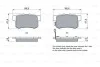 Тормозные колодки, дисковые. BOSCH 0 986 461 006 (фото 7)