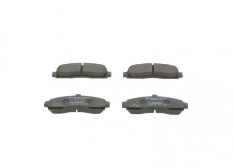 Тормозные колодки дисковые, комплект BOSCH 0 986 461 122
