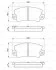Тормозные колодки дисковые, комплект BOSCH 0 986 463 490 (фото 8)