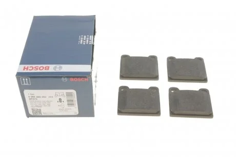 Гальмівні колодки, дискові. BOSCH 0 986 466 302
