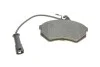 Колодки гальмівні (передні) Audi 80/100 -90 (з датчиком) BOSCH 0 986 466 693 (фото 13)