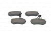 Колодки гальмівні (передні) Audi 80/100 -90 (з датчиком) BOSCH 0 986 466 693 (фото 7)