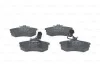 Колодки гальмівні (передні) Audi 80/100 -90 (з датчиком) BOSCH 0 986 466 693 (фото 8)