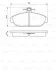 Колодки гальмівні (передні) Volvo 740/760/940/960 83-94 BOSCH 0 986 467 400 (фото 9)