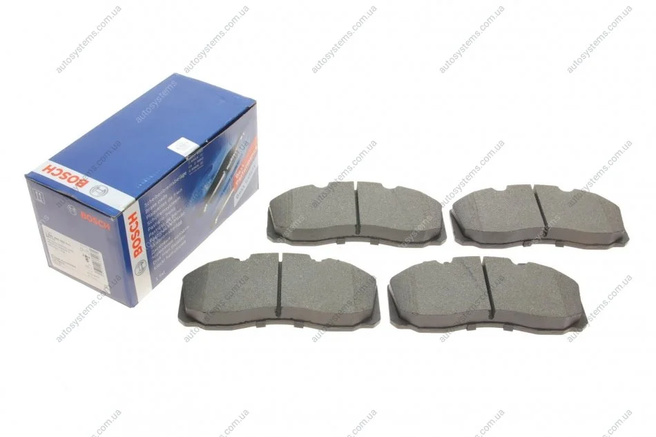 Гальмівні колодки, дискові. BOSCH 0 986 468 350 (фото 1)