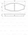 Колодки гальмівні (передні) Nissan Patrol 79-97 BOSCH 0 986 468 630 (фото 12)