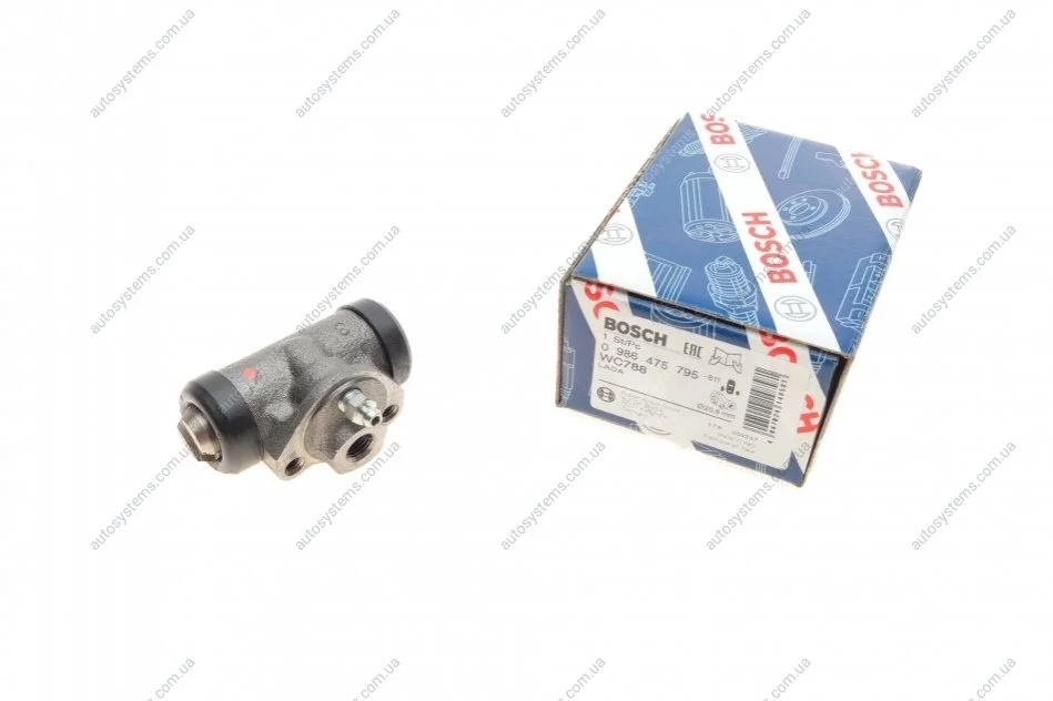 Циліндр гальмівний (задній) Lada 2104-2105/2108-2115 81-13 (d=20.60mm) BOSCH 0 986 475 795 (фото 1)
