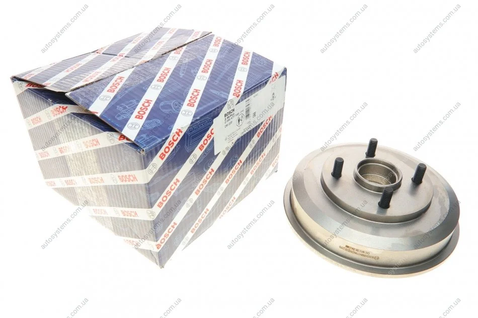Барабан гальмівний (задній) Ford Fiesta/Fusion/Mazda 2 1.25-1.6D 01-12 BOSCH 0 986 477 149 (фото 1)