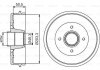 Тормозной барабан BOSCH 0 986 477 214 (фото 1)