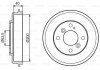 Барабан гальмівний (задній) Ford Fiesta VI 08- (200x40) BOSCH 0 986 477 240 (фото 2)