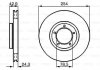 Тормозной диск BOSCH 0 986 478 160 (фото 2)