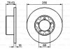 Диск гальмівний (передній) MB 207-508D 77-96 (280x16) (полный) BOSCH 0 986 478 201 (фото 2)