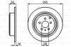 Тормозной диск задний невентилируемый BOSCH 0 986 478 435 (фото 1)