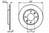 Диск гальмівний (задній) Citroen Saxo/Xsara/Peugeot 106/206/306 91- (247x8) BOSCH 0 986 478 464 (фото 7)