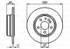 Диск гальмівний (задній) MB S-class (W140) 2.8-3.4D 91-98 (290x12) BOSCH 0 986 478 607 (фото 2)