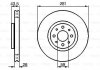 Диск гальмівний (передній) Fiat Bravo/Stilo 01-10 (281x26) BOSCH 0 986 478 855 (фото 7)