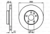 Диск гальмівний (передній) VW Sharan 95-10/Ford Galaxy 95-06 (288x25) BOSCH 0 986 478 893 (фото 7)