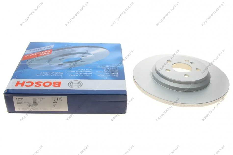 Диск гальмівний (задній) MB M-class (W163) 98-05 (331х14) BOSCH 0 986 478 995 (фото 1)
