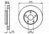 Диск гальмівний (передній) Toyota Rav 4 1.8-2.0 00-05 (275x25) BOSCH 0 986 479 111 (фото 7)