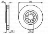 Диск гальмівний (передній) Citroen C8/Peugeot 807 02- (310x32.1) вент. BOSCH 0 986 479 168 (фото 7)