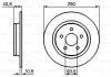 Диск тормозной (задний) Ford C-max/Focus II/Volvo C30/C70/S40/V50 04-12/V40 12-(280x11) BOSCH 0 986 479 170 (фото 7)