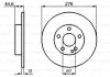 Диск гальмівний (передній) MB A-class (W169) 04-12 (276x12) BOSCH 0 986 479 185 (фото 7)