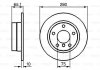 Диск гальмівний (задній) BMW 1 (E81/E87) 04-11 (279.8x10) BOSCH 0 986 479 217 (фото 7)