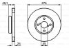 Диск тормозной (передній) Toyota Corolla 00-18 (275x25) BOSCH 0 986 479 245 (фото 7)